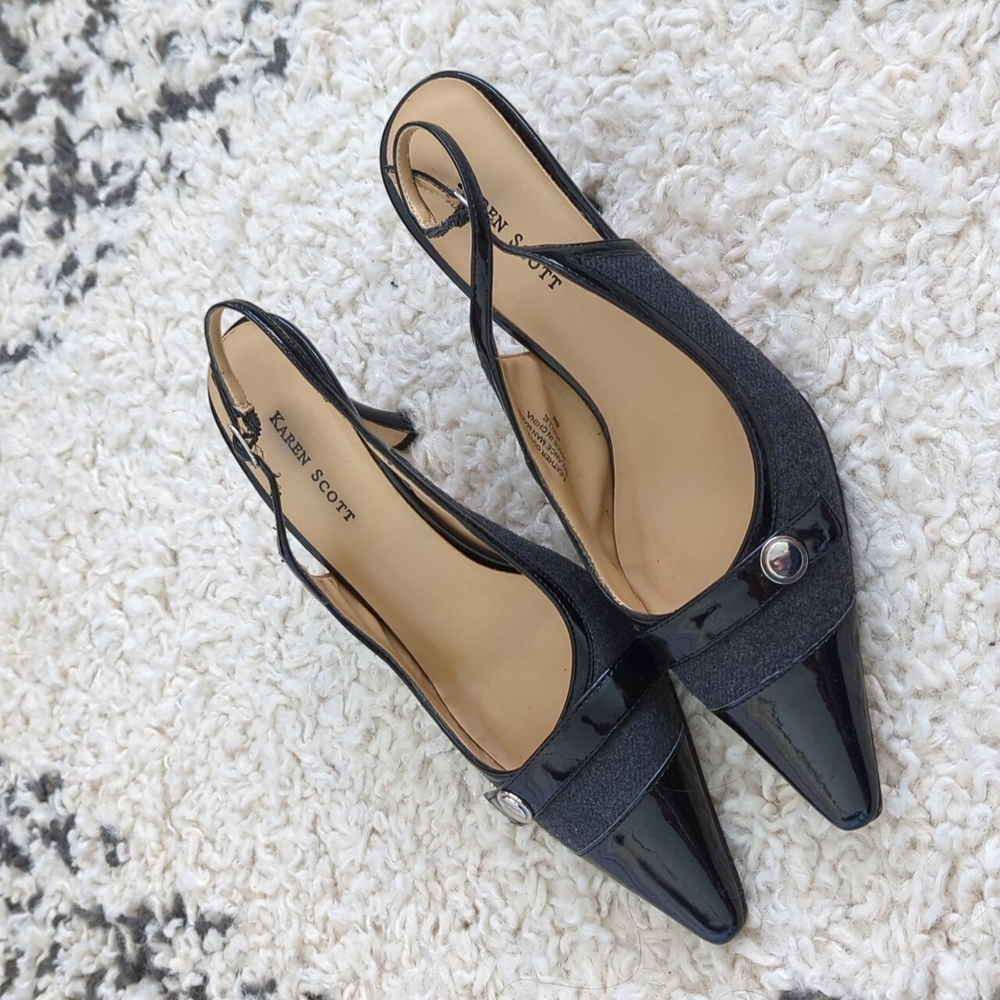 Karen Scott Joelle slingbacks